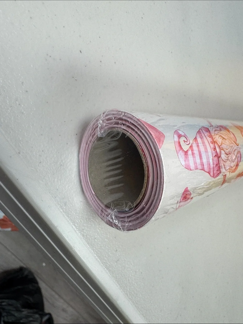 Pink Heart & Gift Party Wrapping Paper Roll gnome Valentines girl gnomes new